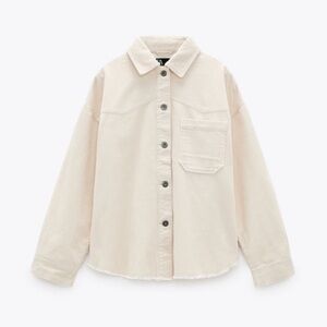 Zara Corduroy Shacket